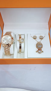 Luxury Designer Watch and Jewelry Gift Set for Women